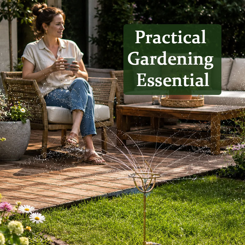 🌿💦 Rotating Garden Sprinkler Head