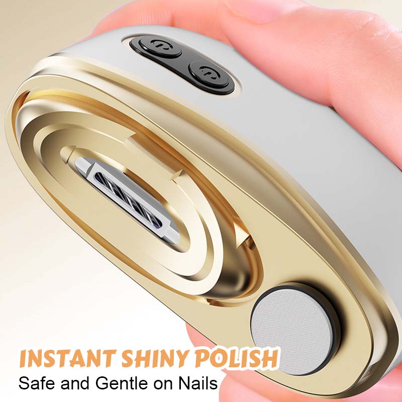 🔥 LAST DAY PROMOTION - 50%OFF 🔥💅2-in-1 Electric Nail Clipper & Polisher For Home Use 🏠🔧