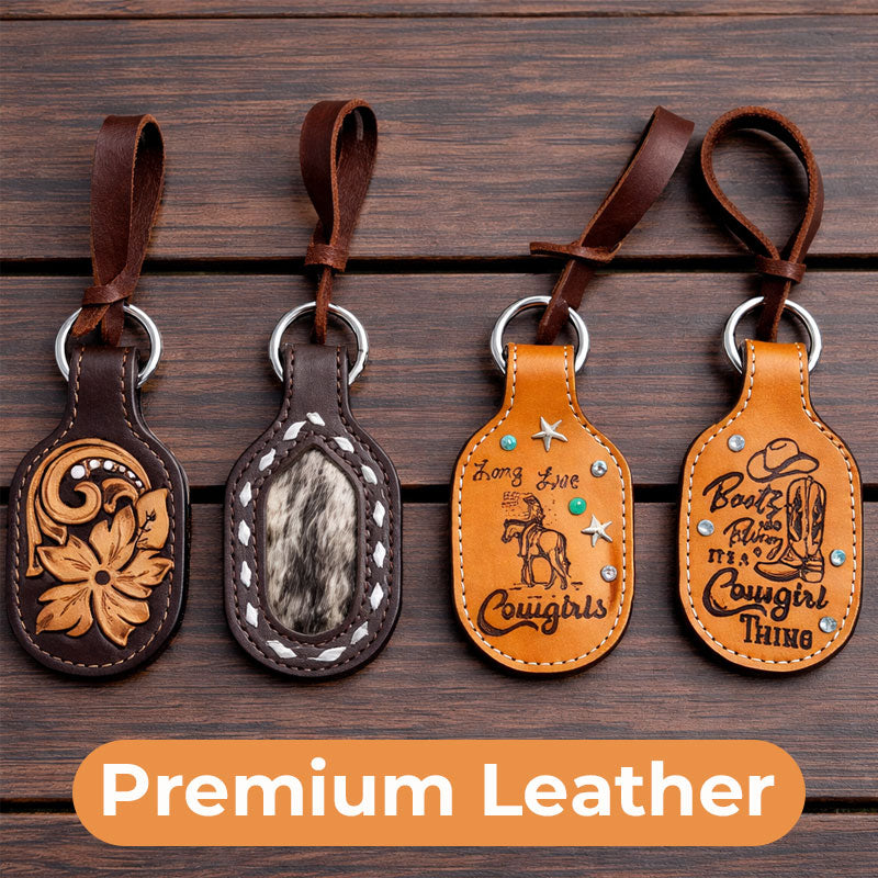 Magnetic Leather Hat Clip