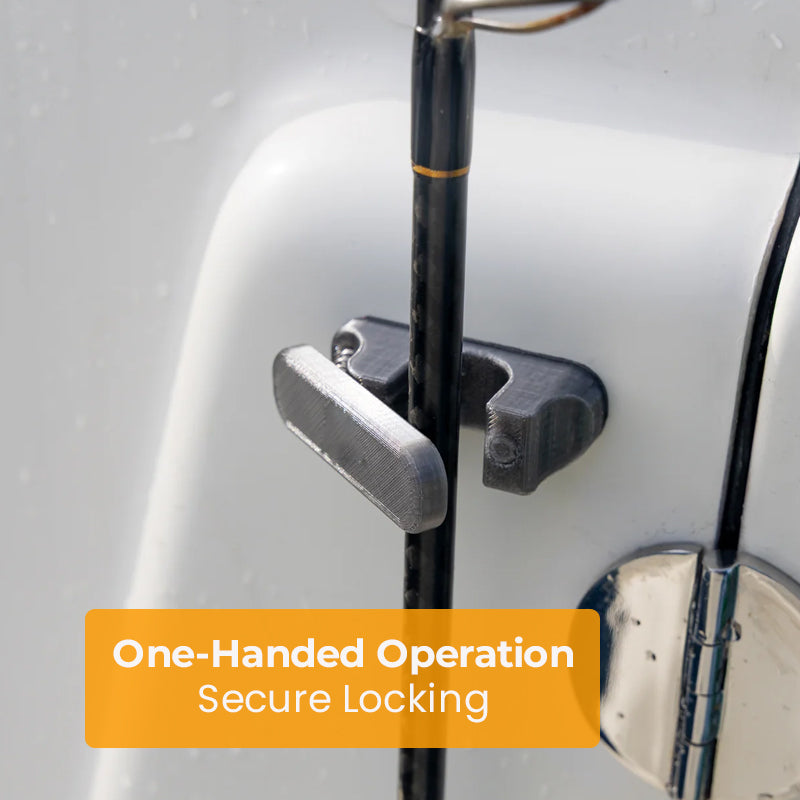 Wall Mounted Fishing Rod Holder