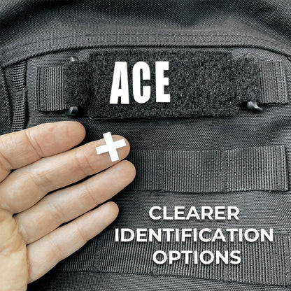 Dual-Sided Modular Velcro Patch Placeme