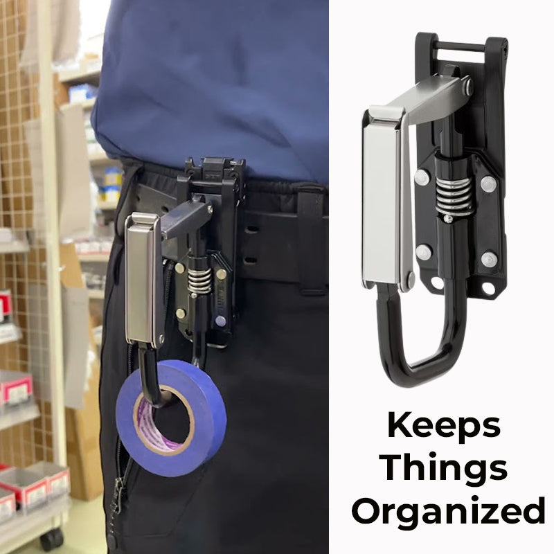 Quick-Release Belt Tape Holder