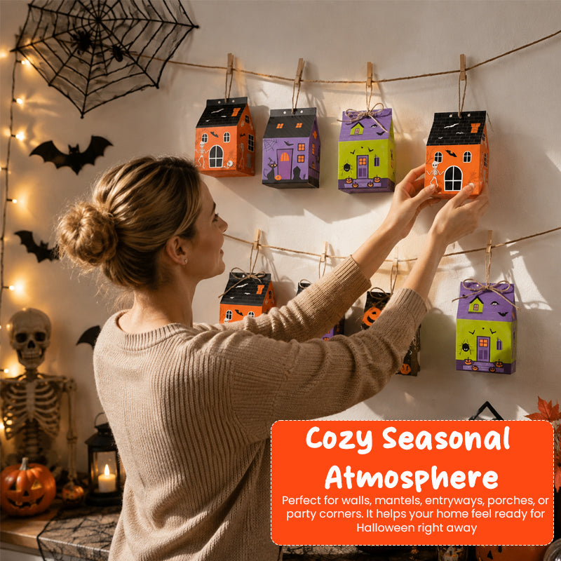 Halloween Countdown Paper Box DIY Decoration Set