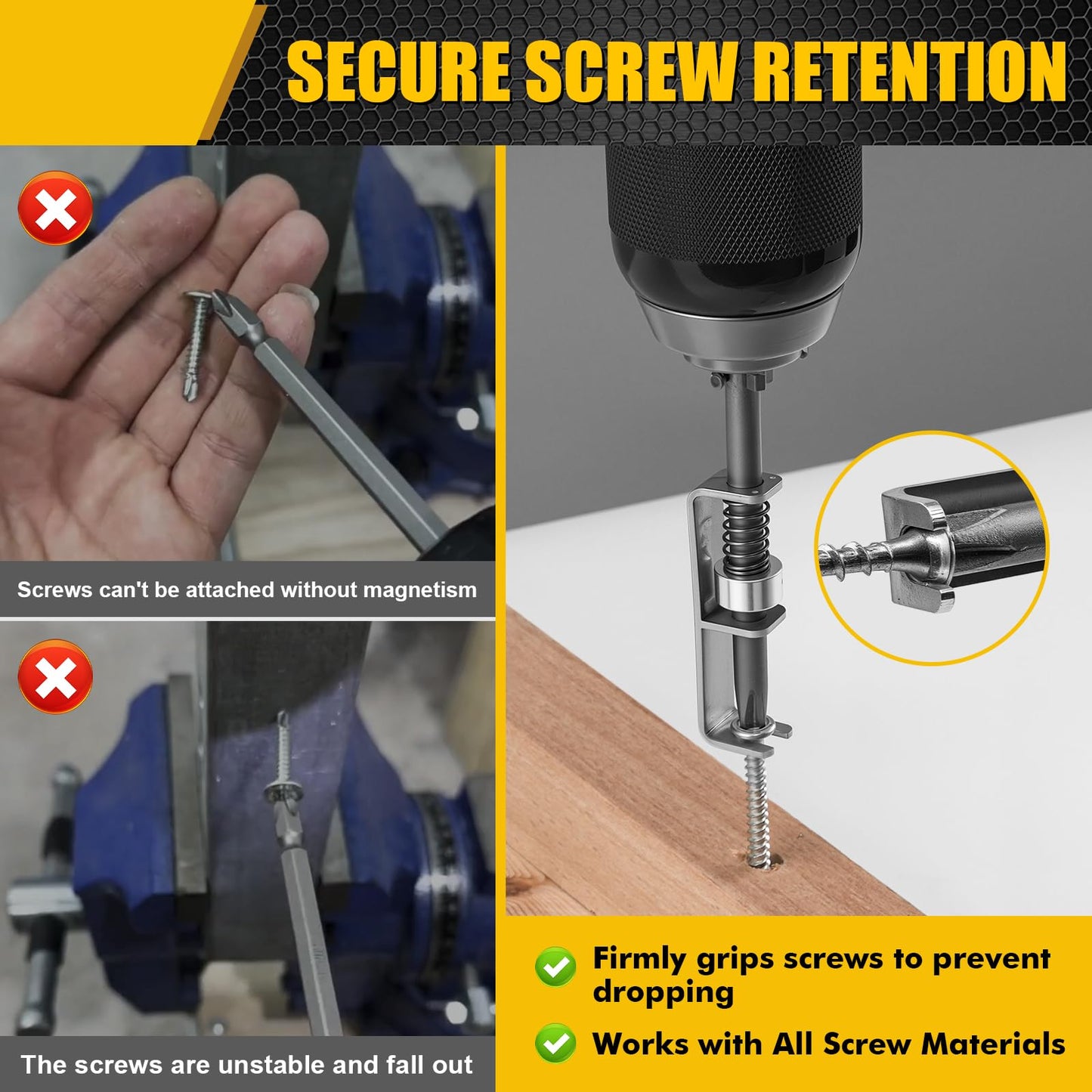 Spring Screw Fixing Drill Bit