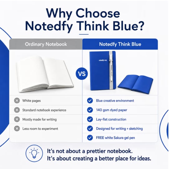 🎨 Not Your Ordinary Notebook – Think, Write & Create Differently