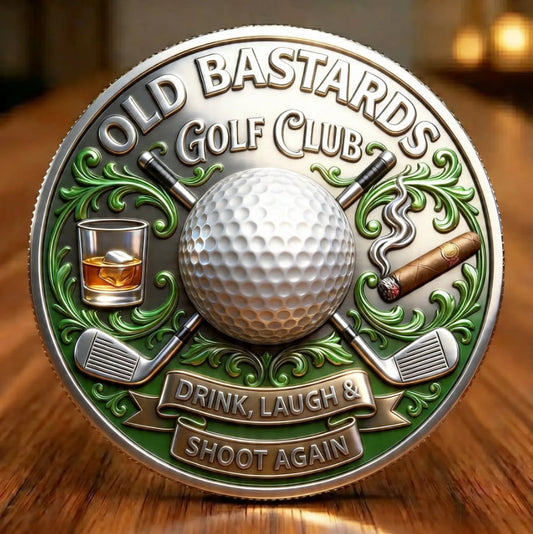 ⛳49% OFF -The Eternal Golfer's Challenge Coin