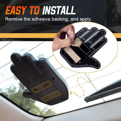 LED Car Finger Sign with Remote for Rear Window