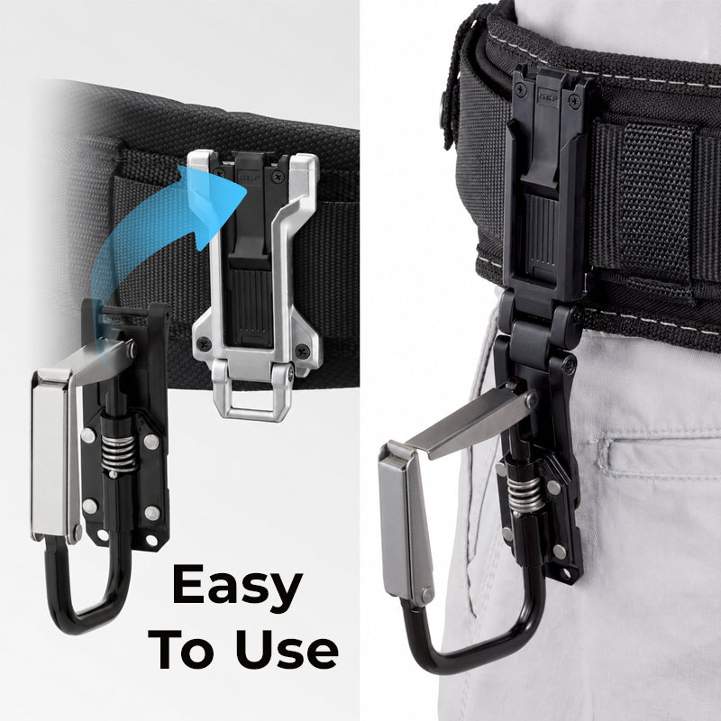 Quick-Release Belt Tape Holder