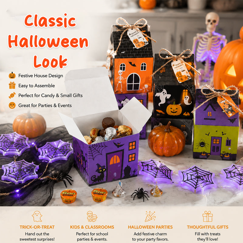 Halloween Countdown Paper Box DIY Decoration Set
