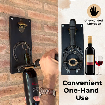 🍷 Wall-Mounted Bottle Opener