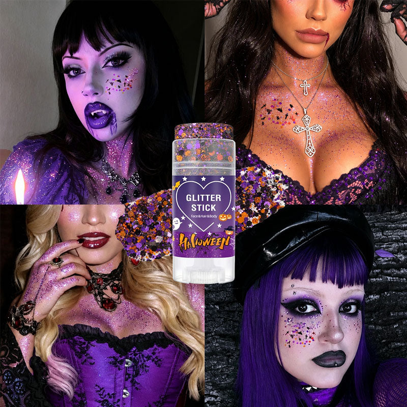 👻Magic Halloween Glitter Stick🤩Make you more enchanting on Halloween