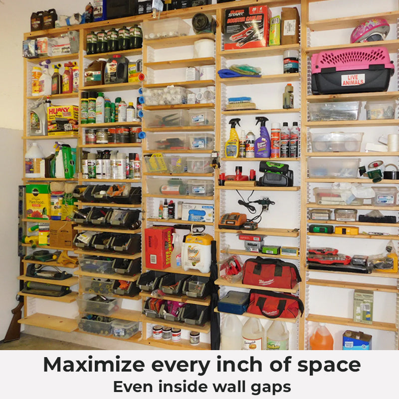 Stud Space Storage Brackets