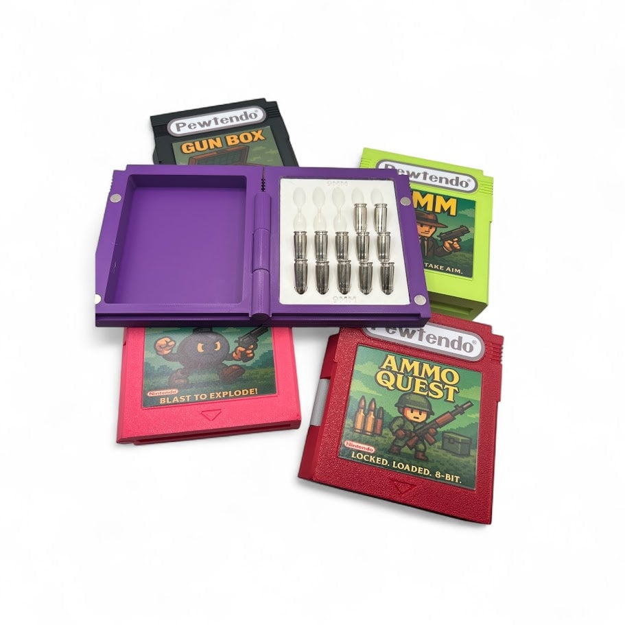 🔥LAST DAY 49% OFF🔥Game Boy Style Ammo Case