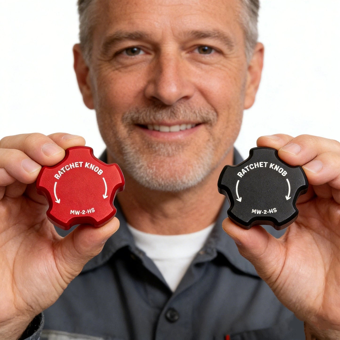 🔩 MW-2-HSTM Magnetic One Finger Reversible Ratchet Knob