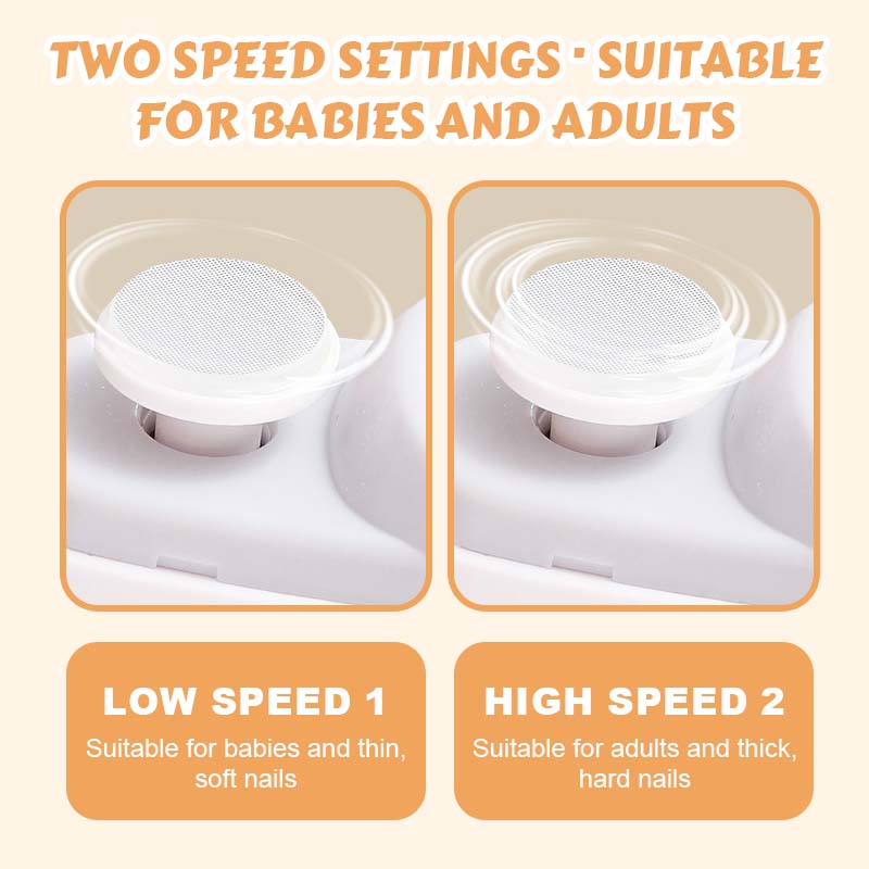 🔥 LAST DAY PROMOTION - 50%OFF 🔥💅2-in-1 Electric Nail Clipper & Polisher For Home Use 🏠🔧