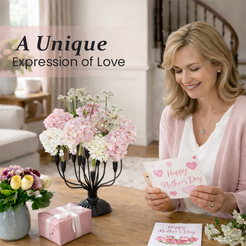 The Perfect Mother's Day Gift  - Vintage Candlestick Art Flower Stand