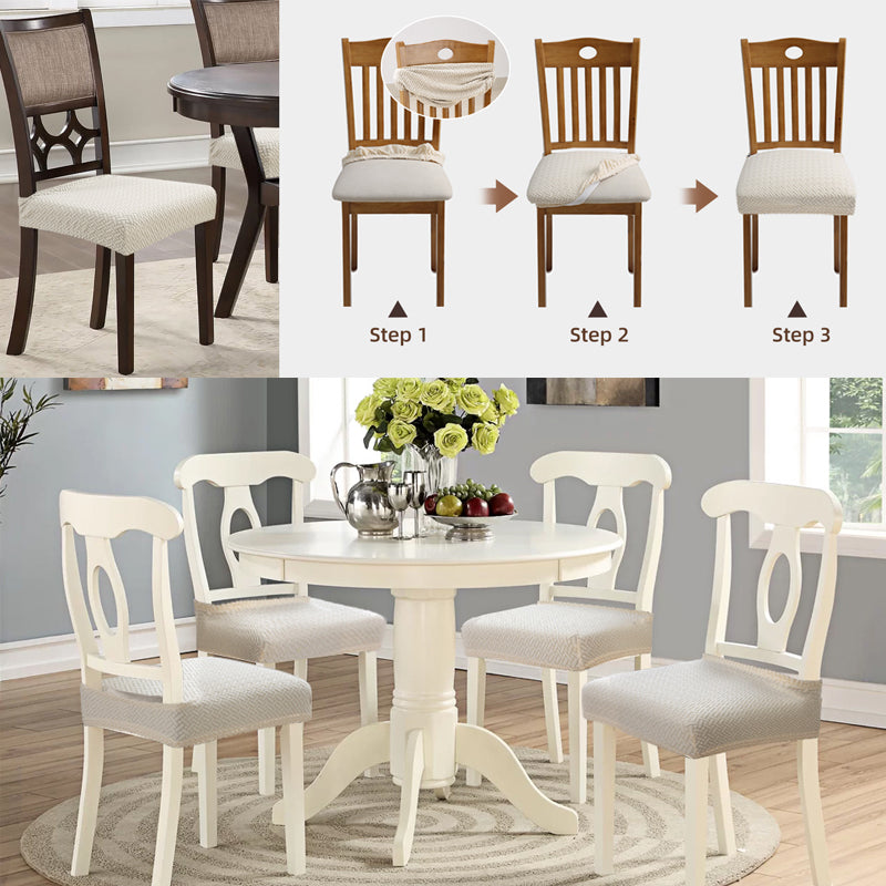 🎅🔥 Waterproof Jacquard Chair Covers – 49% OFF! Durable, Stylish & Easy-Clean
