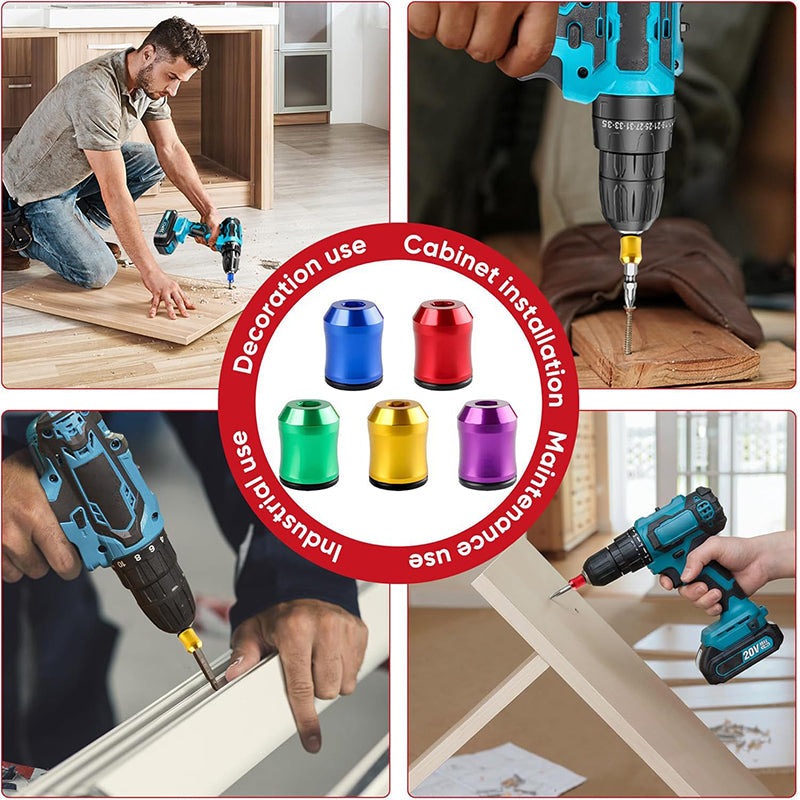 🧲 [Essential Tool] Aluminum Alloy Magnetic Screw Ring🛠️✨