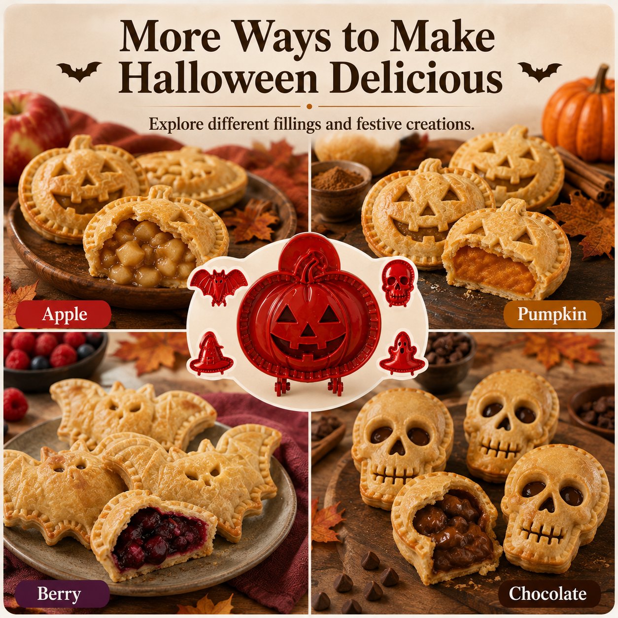 🎃 Halloween Mini Pie Maker