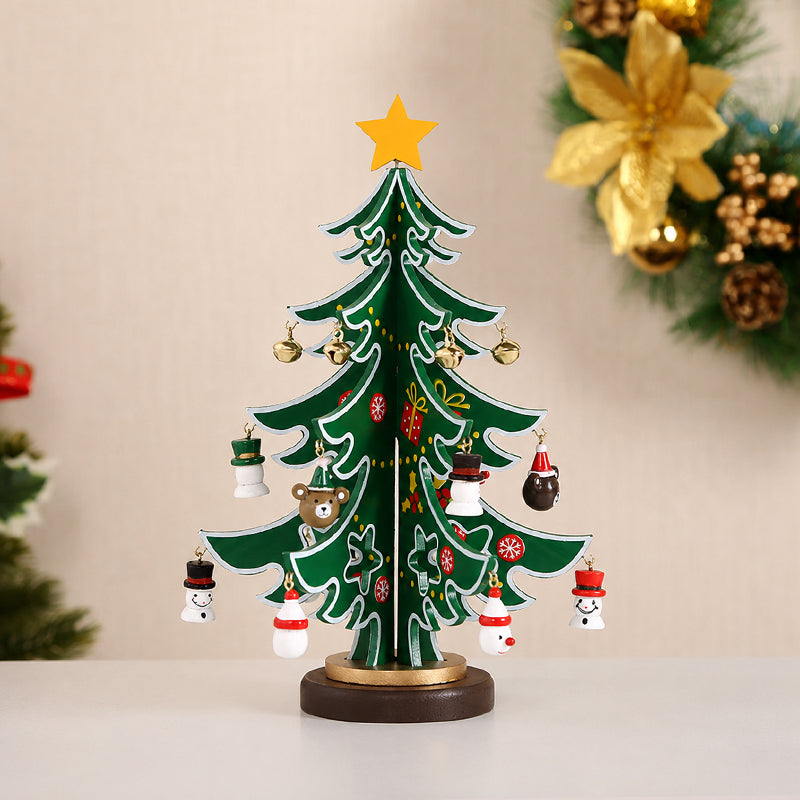 🎄 DIY Wooden Christmas Tree Ornament