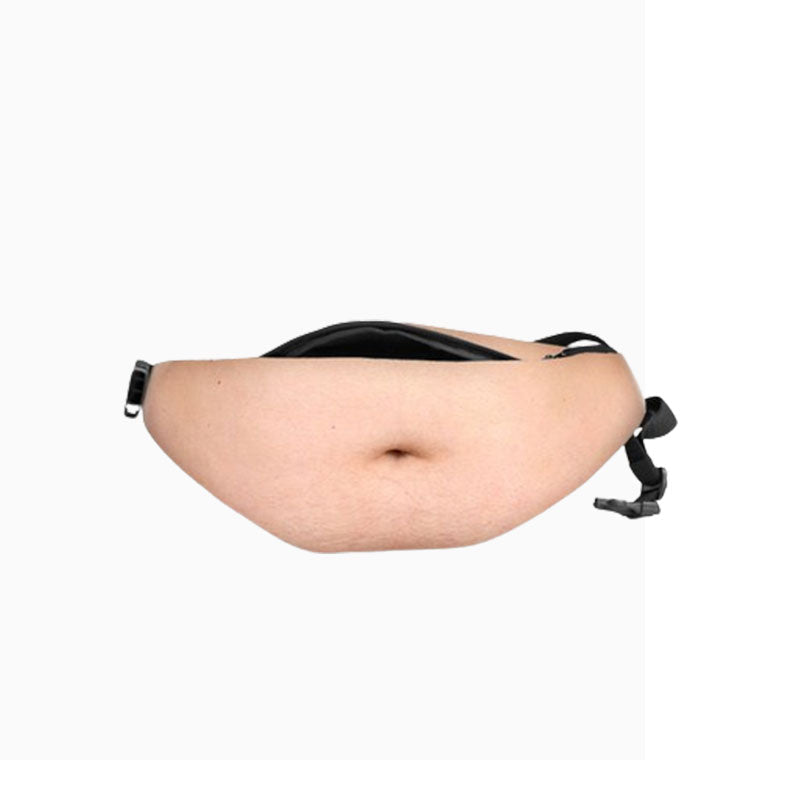 Funny Belly Bag – Realistic Big Belly Novelty Waist Bag
