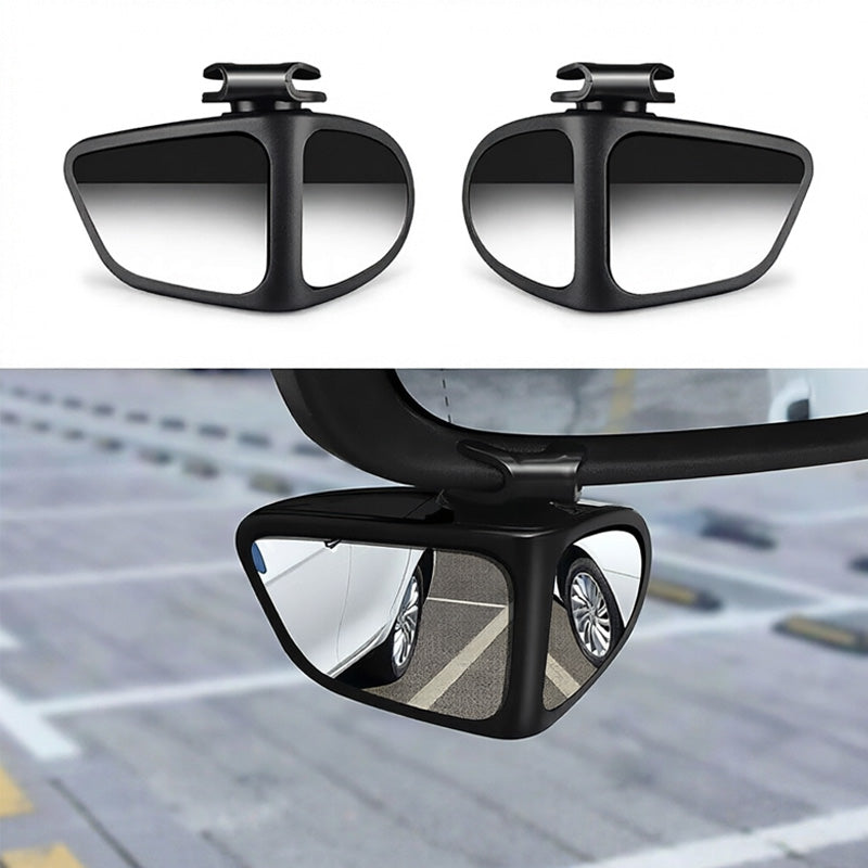 🚗 360° Blind Spot Wide-Angle Rearview Mirror