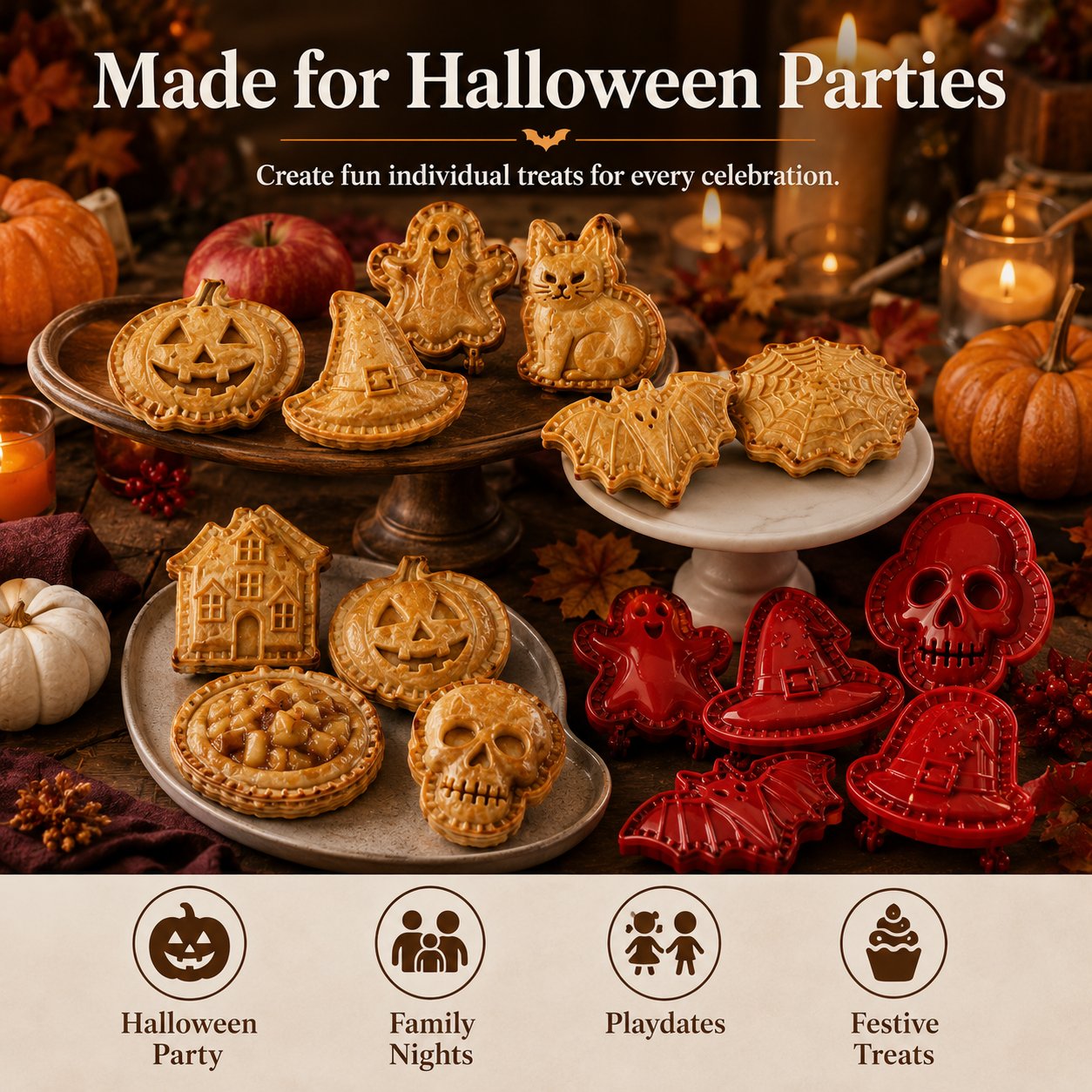 🎃 Halloween Mini Pie Maker