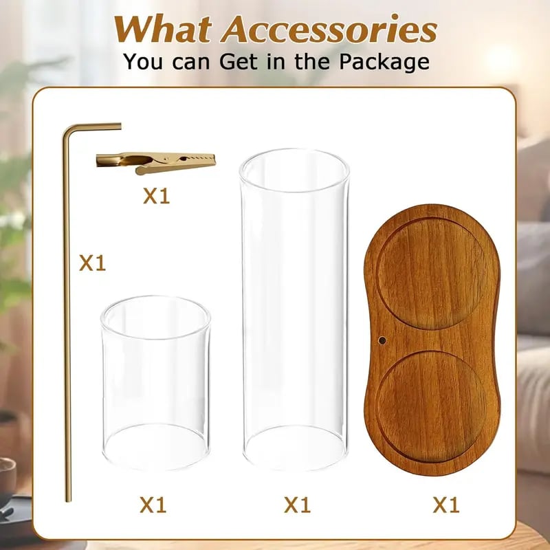 Inverted Windproof Aromatherapy Holder