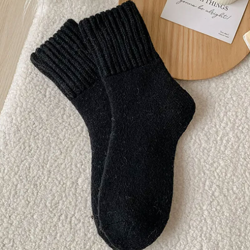 🧦 5 pairs of wool socks for women – Warm medium-sized socks