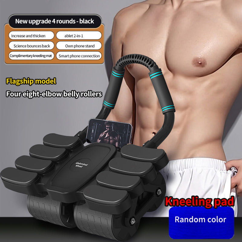 💪 Eight Elbow Brace Rebound Ab Wheel