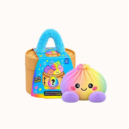 🎁Cute Plush Stuffed Dumpling Squishies with Steamer Box