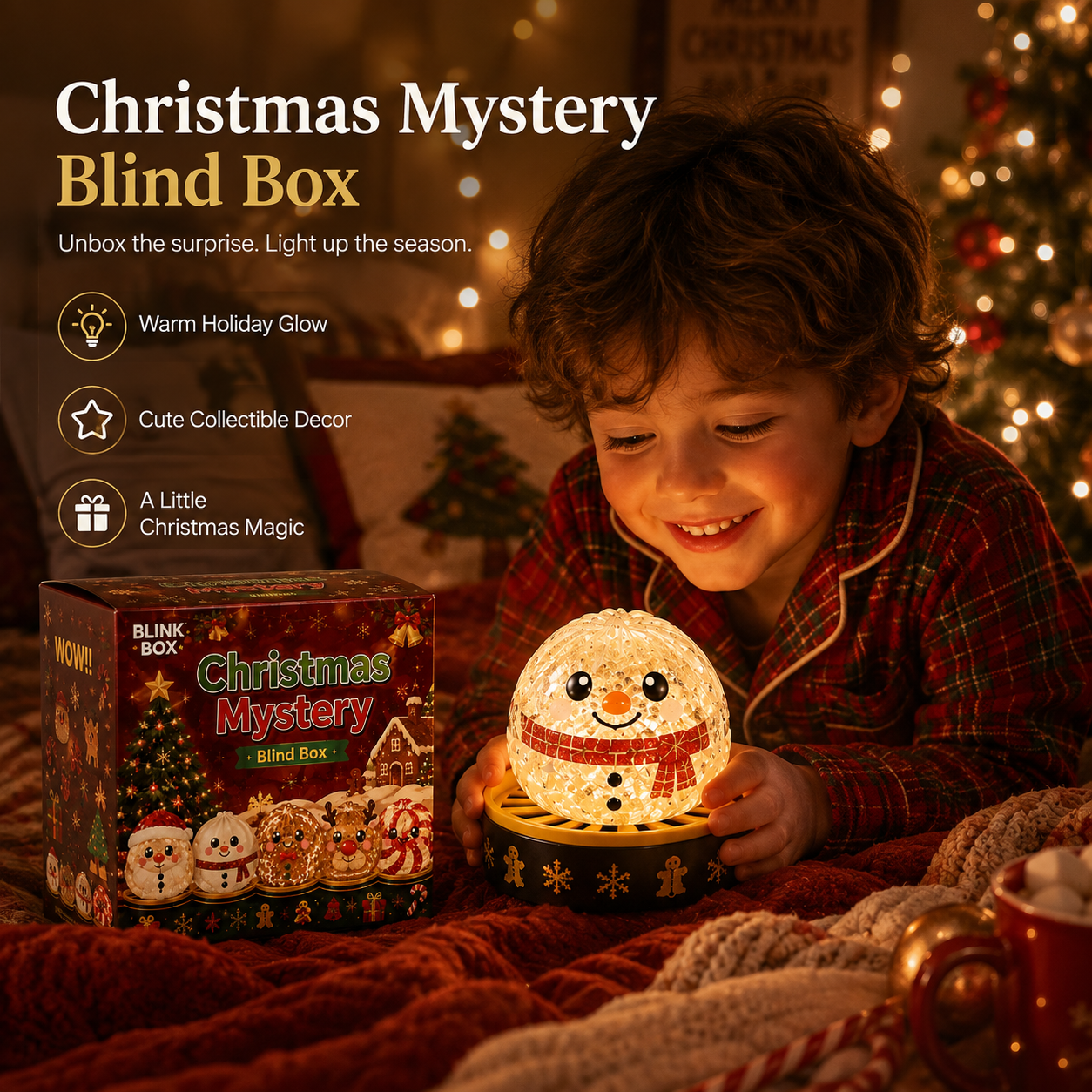 🎄🎅Christmas Squishy Dumplings Mystery Blind Box🎉New Release‑Limited Time Pick‑Your‑Character Sale🎉