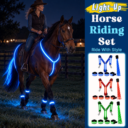 🐎Light-up Horse-riding Set