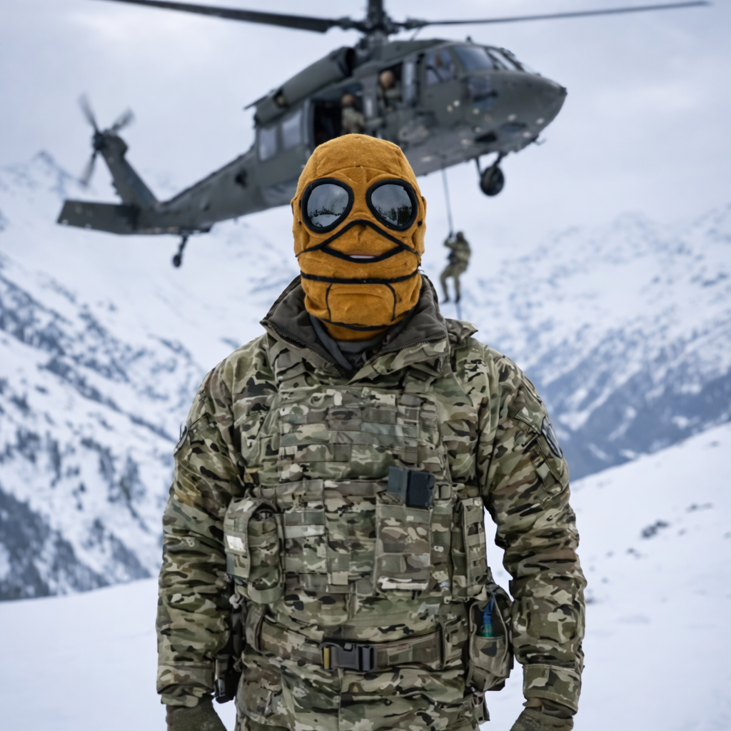 Windproof Winter Thermal Hat with Goggles