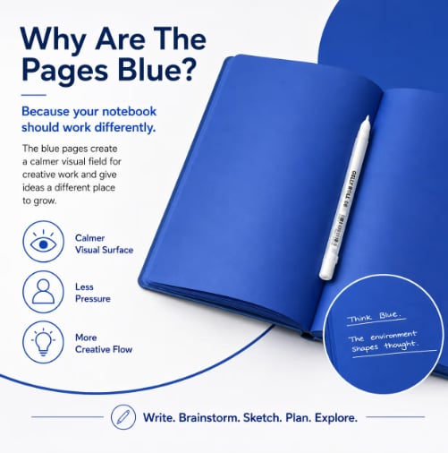 🎨 Not Your Ordinary Notebook – Think, Write & Create Differently