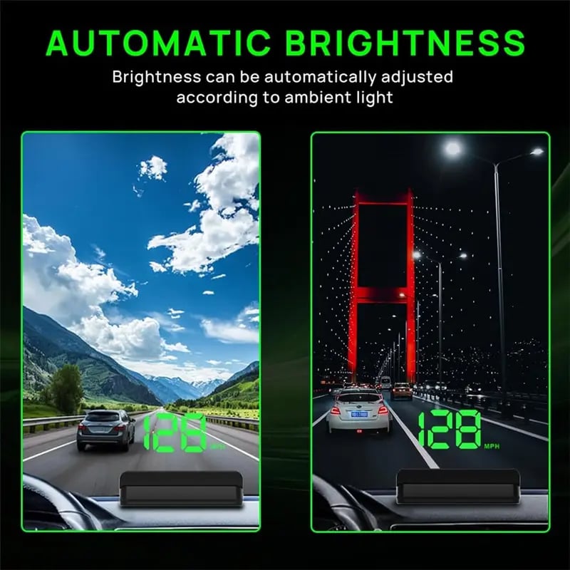 🔥🔥Head Up Display Car GPS Digital Speedometer