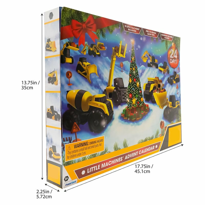 🔥LAST DAY 49% OFF🔥24 Days Christmas Countdown Calendar with Construction Truck