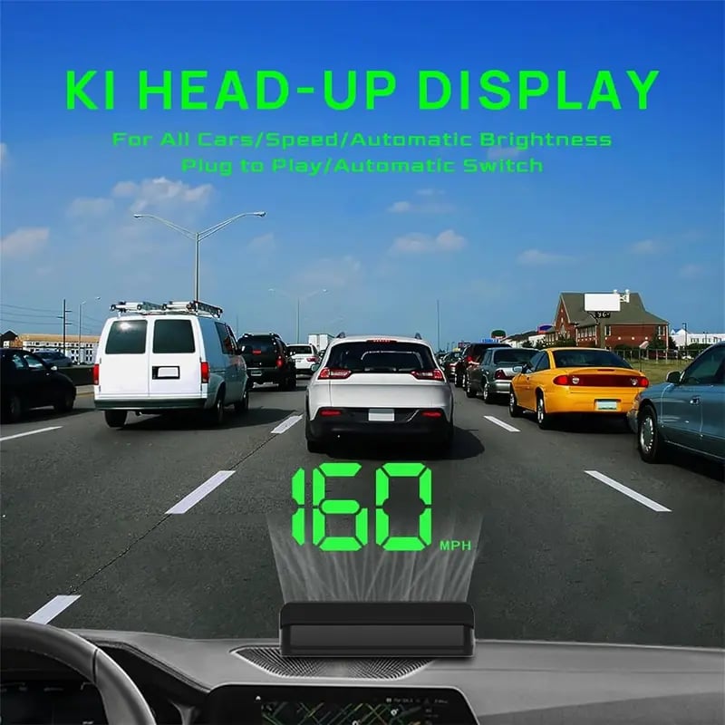 🔥🔥Head Up Display Car GPS Digital Speedometer