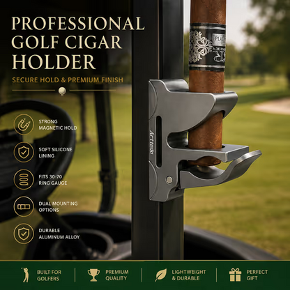 Universal Magnetic Cigar Clip for Golf Cart