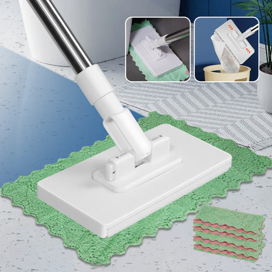 💥 Last day! 50% discount 💥Disposable dust mop with 10 reusable cloths