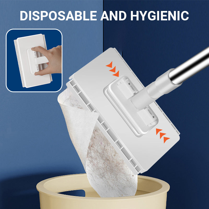 💥 Last day! 50% discount 💥Disposable dust mop with 10 reusable cloths