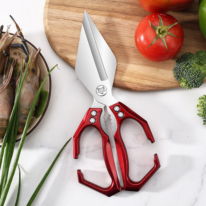 Multifunctional heavy-duty kitchen shears