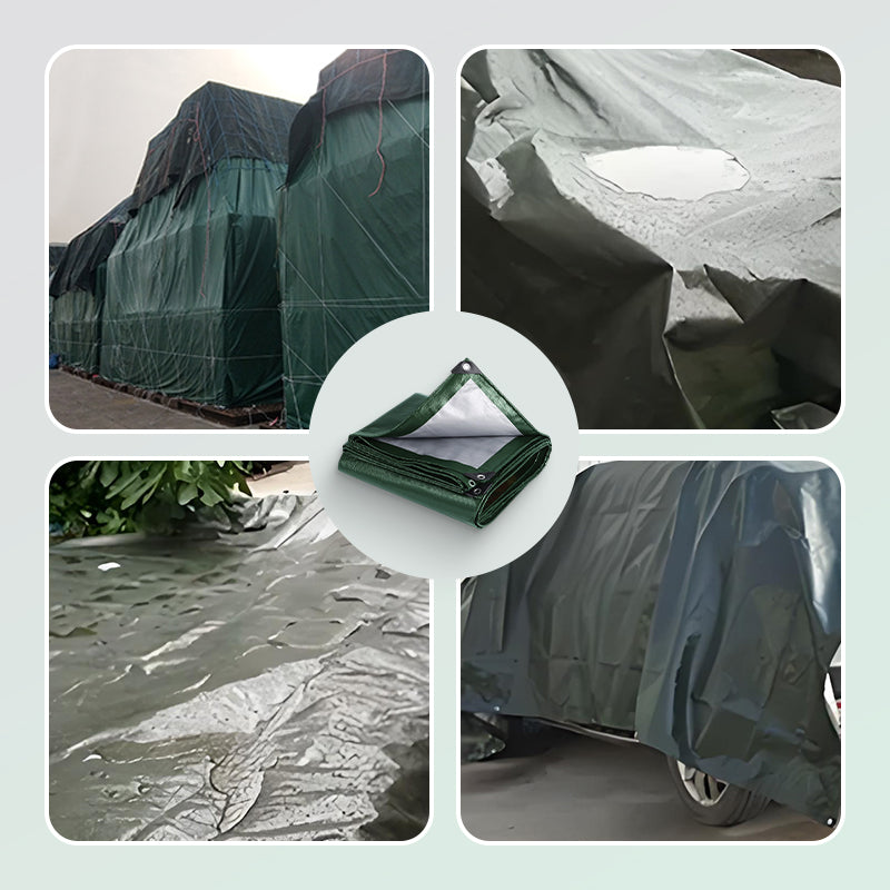 ⏰Heavy-Duty Waterproof Tarp with UV Protection